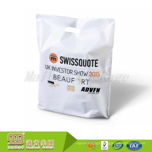 Manufacturer Cheap Price Custom Logo Design Printing Die Cut Handle Pe Plastic Shopping Carrier Bag